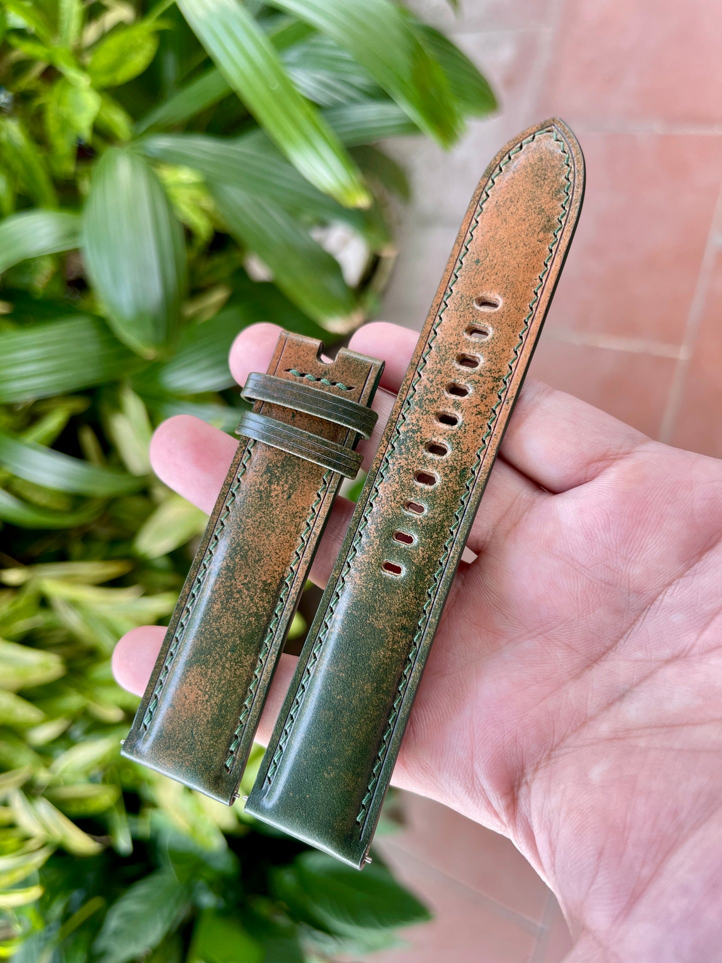 Shell Cordovan Watch Strap 22mm 24mm 26mm 27mm For Panerai and other watches