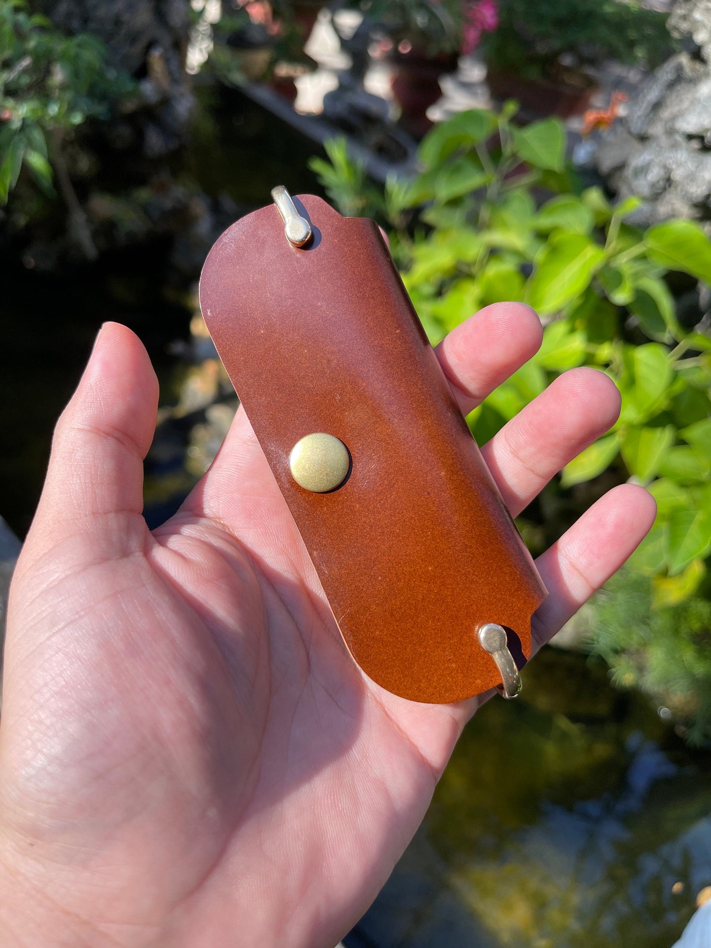 Shell Cordovan Key Folder