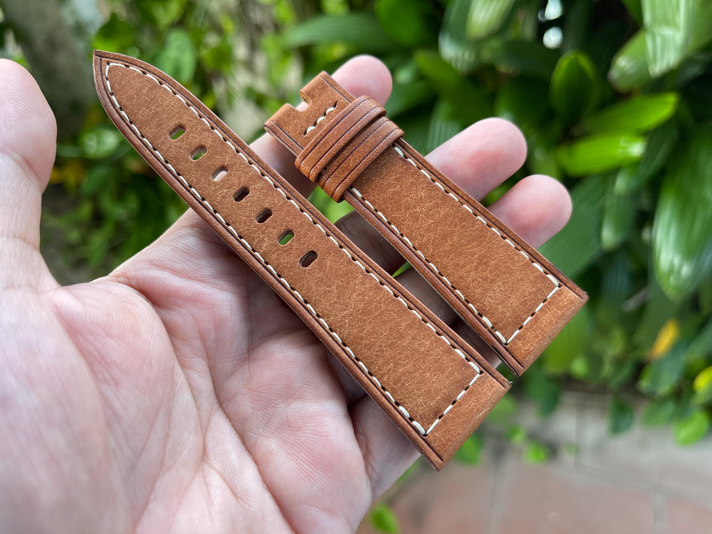 Pueblo Leather Watch Strap for Panerai, Multiple Color Options