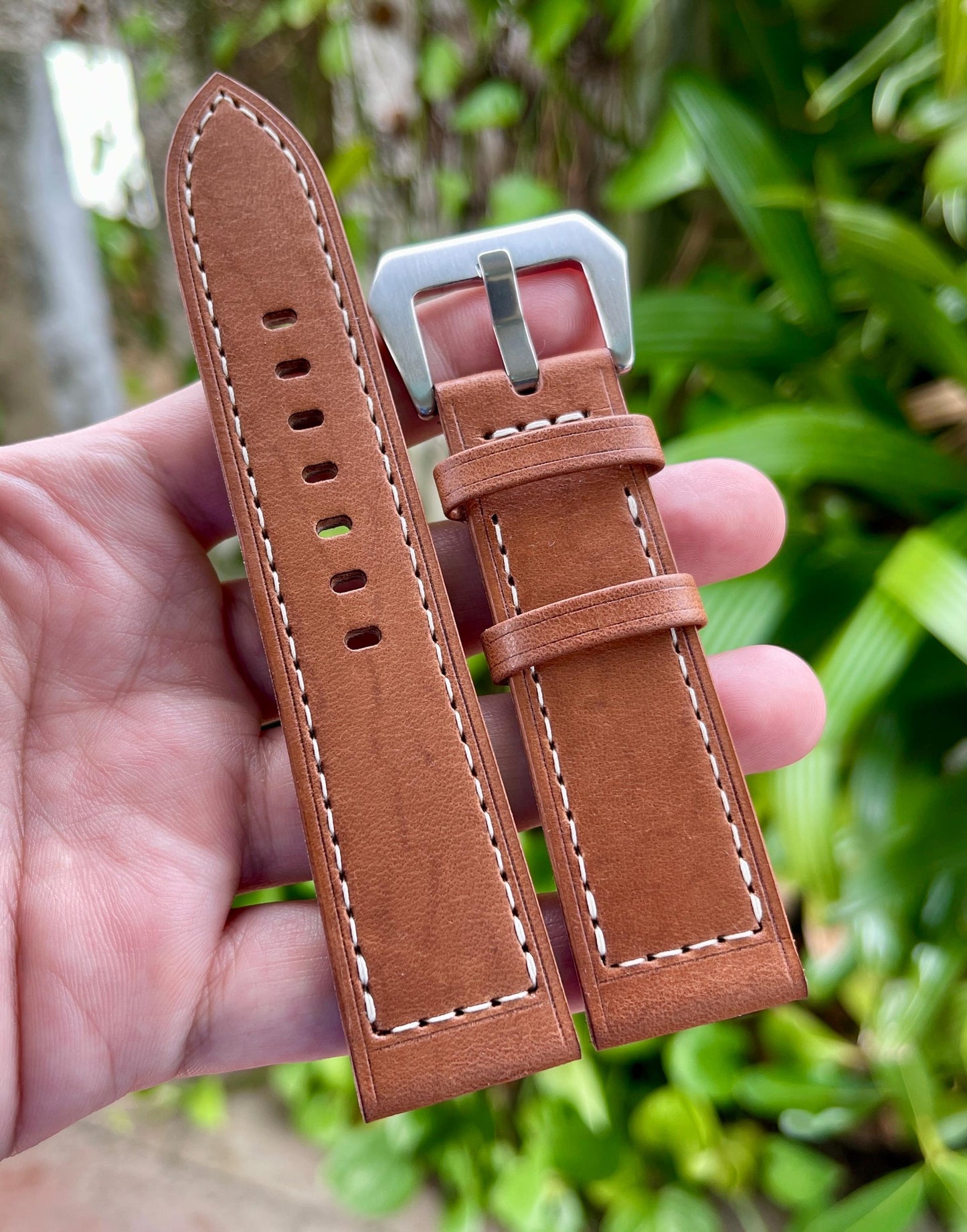 Horween Leather Watch Strap For Panerai