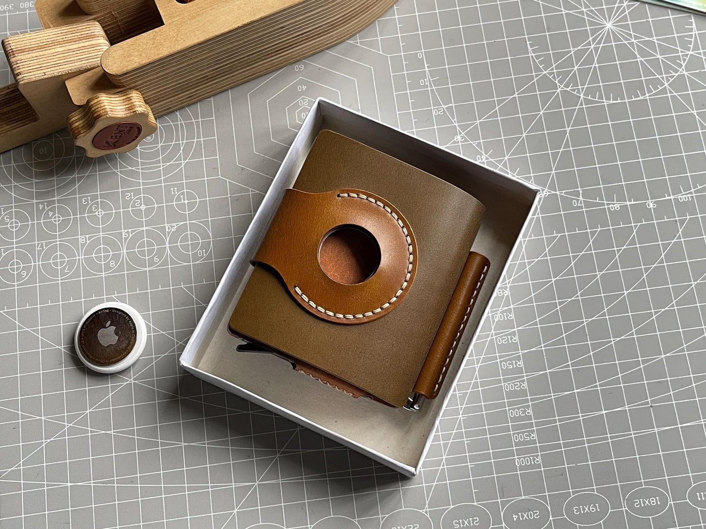 SC Wallet 4-Shell Cordovan Pop Up Wallet, RFID Protected Slim Mechanical Card Holder