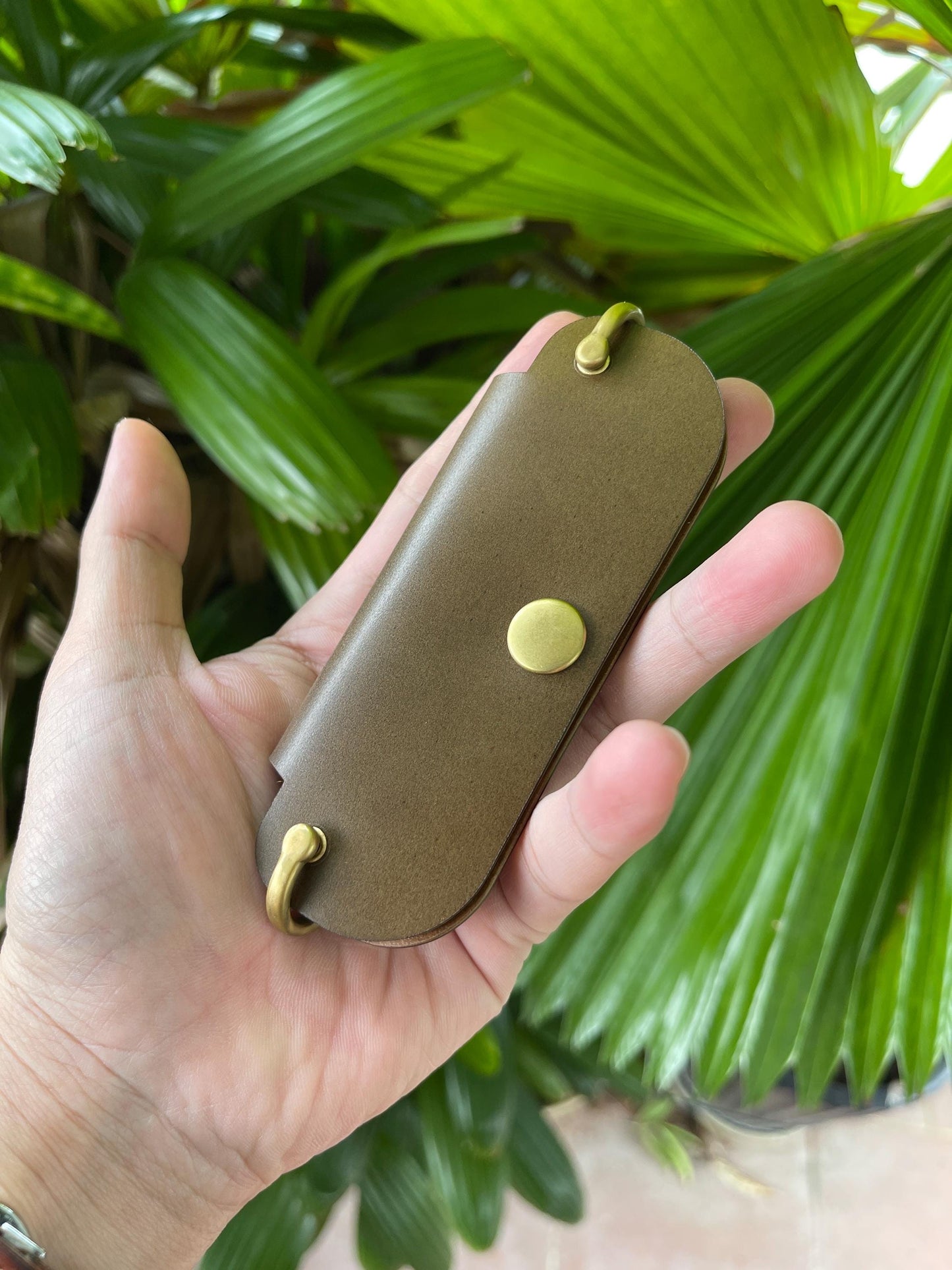 Shell Cordovan Key Folder
