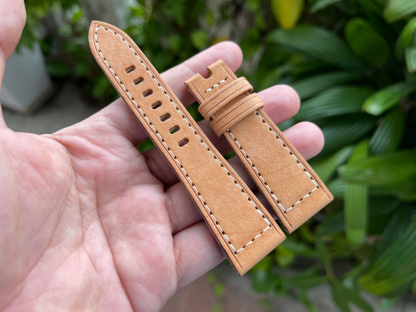 Pueblo Leather Watch Strap for Panerai, Multiple Color Options