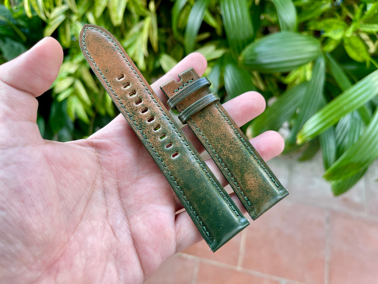 Shell Cordovan Watch Strap 22mm 24mm 26mm 27mm For Panerai and other watches