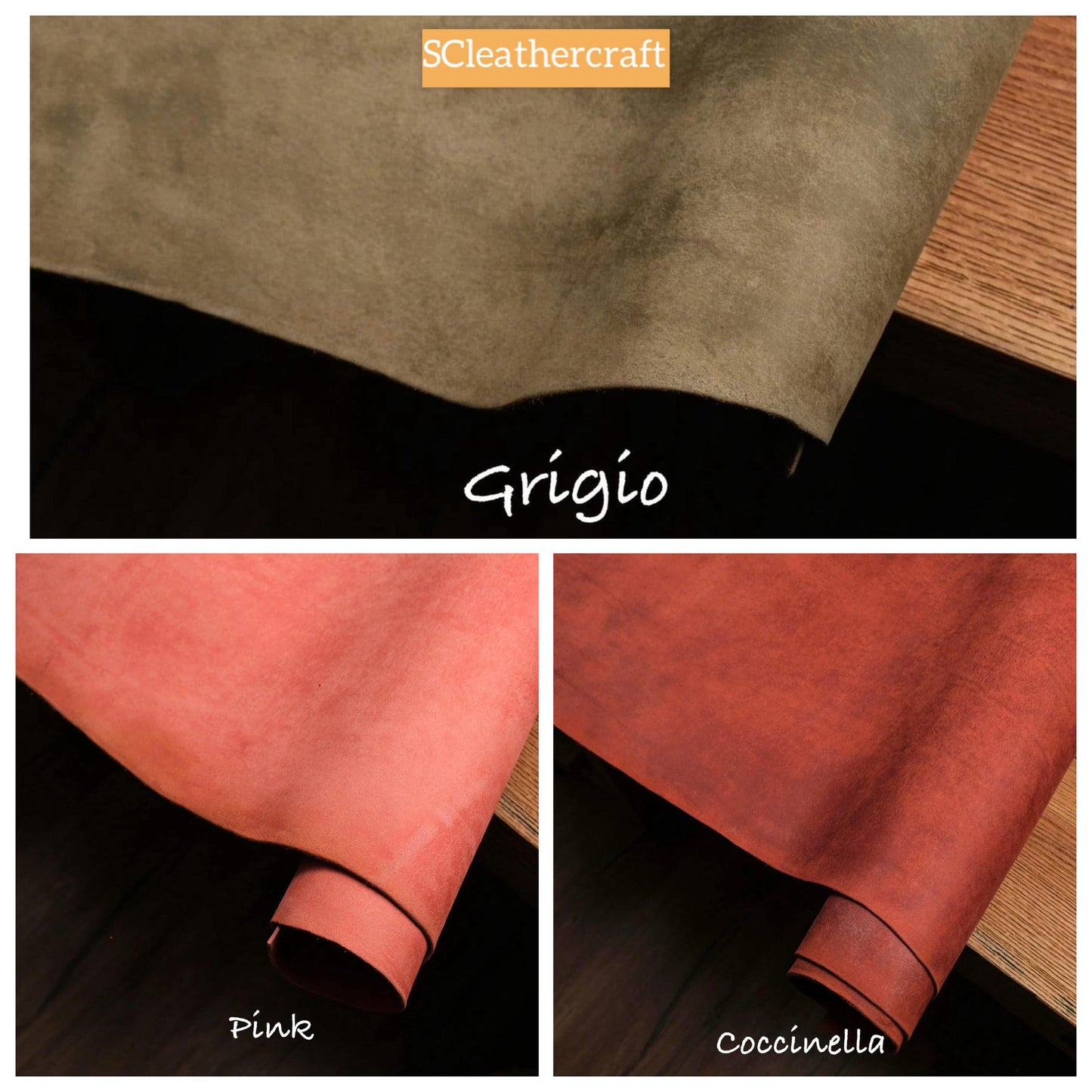 Pueblo Leather Watch Strap in Walnut Color, Pre-installed Quick Release Spring Bars