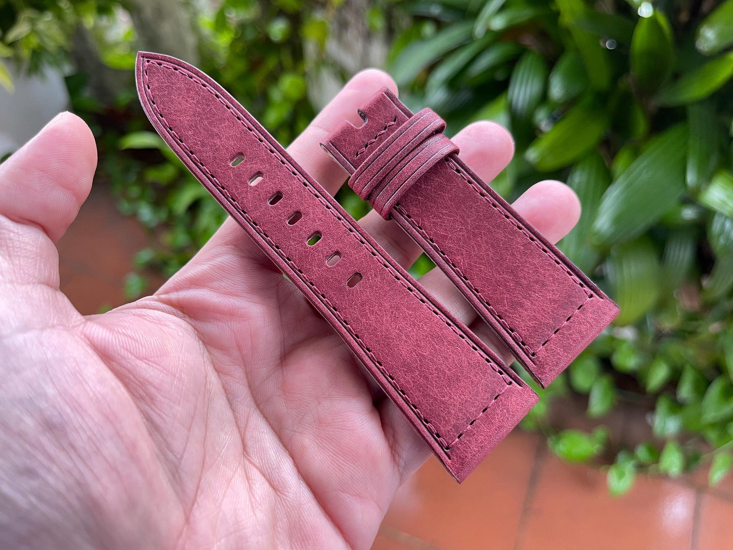 Pueblo Leather Watch Strap for Panerai, Multiple Color Options