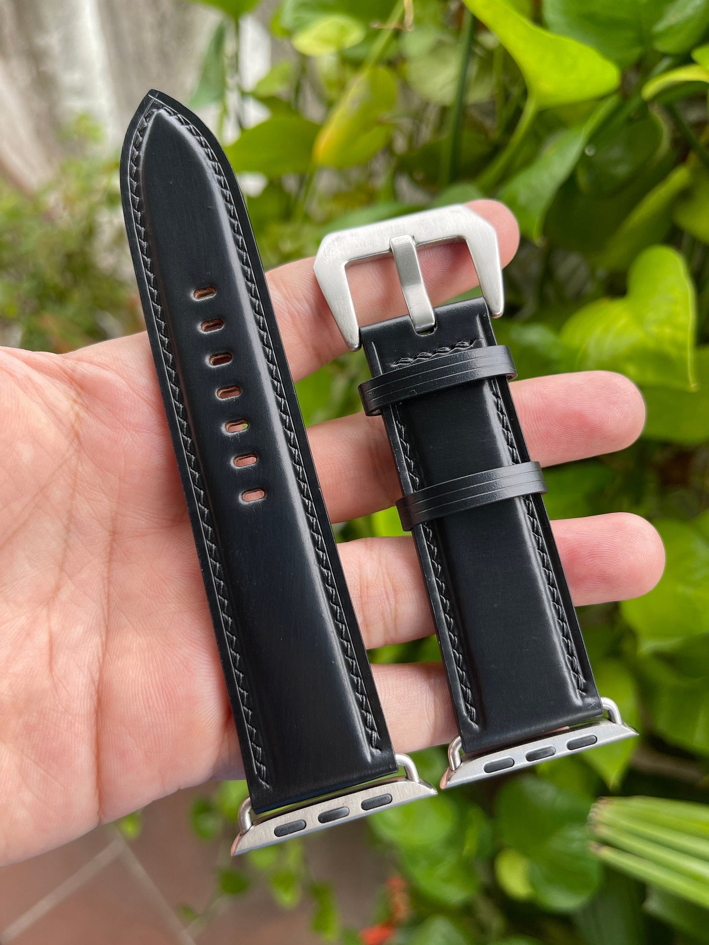 Shell Cordovan Watch Strap for Panerai and other watches