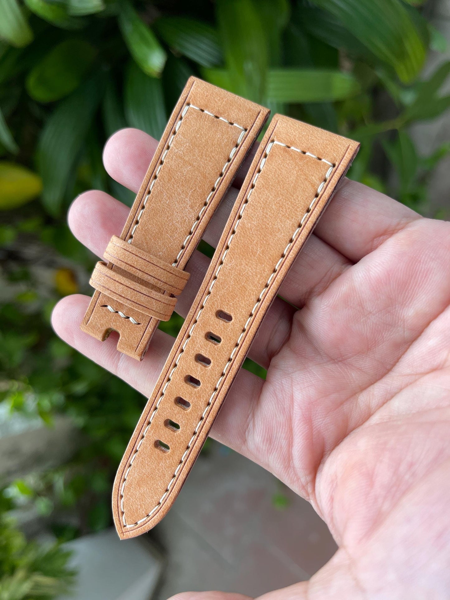 Pueblo Leather Watch Strap for Panerai, Multiple Color Options