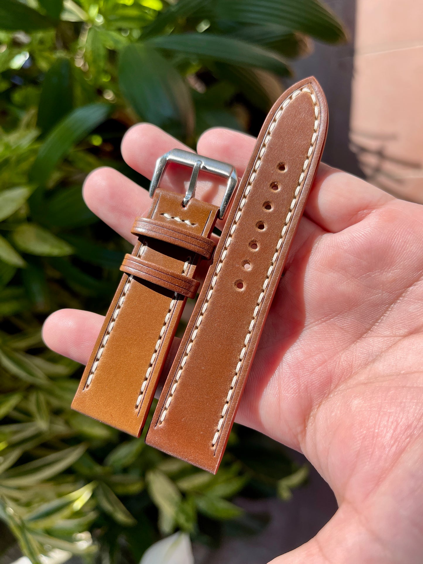 Horween Shell Cordovan Watch Strap Ultra Edition