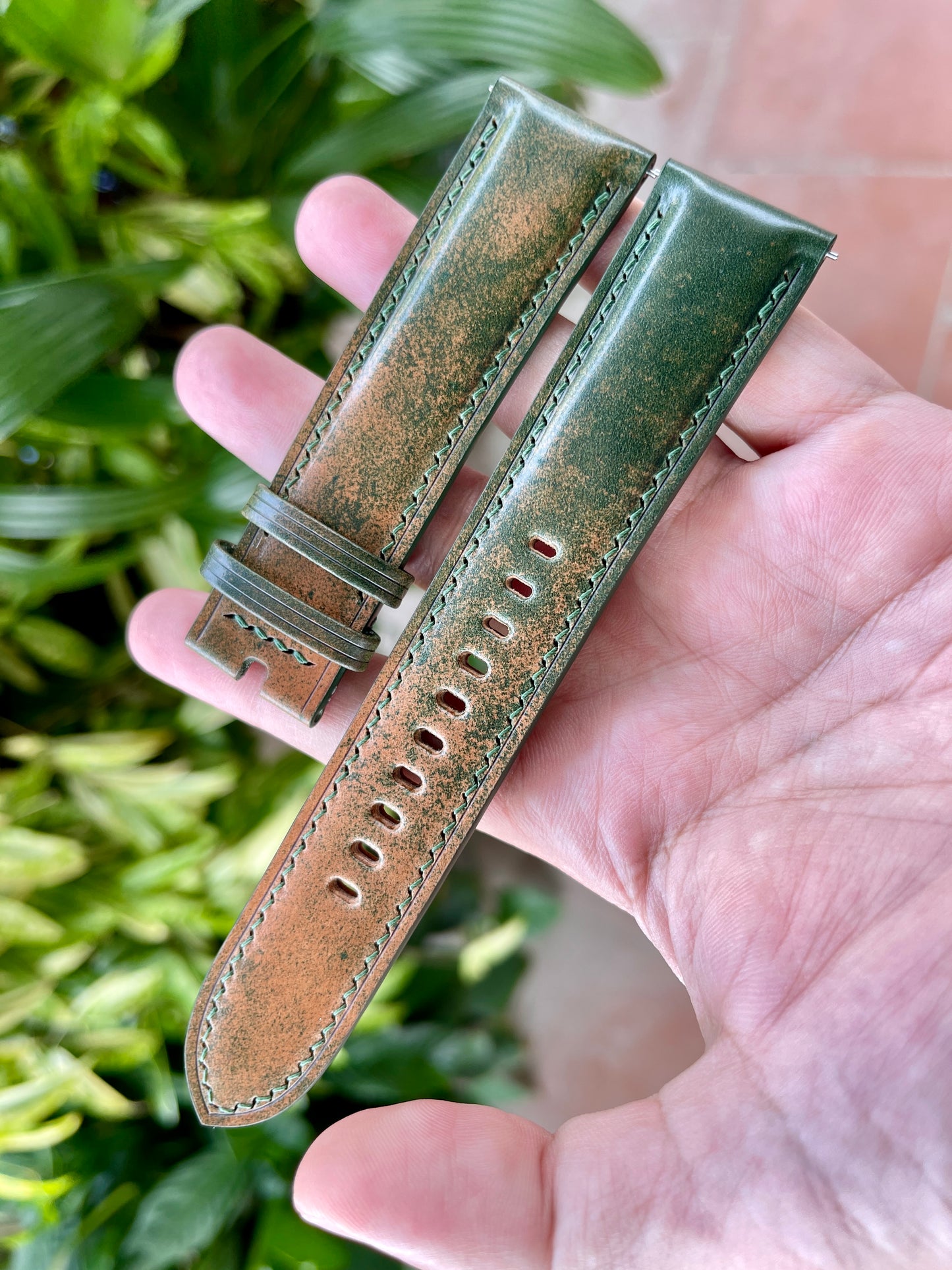 Shell Cordovan Watch Strap 22mm 24mm 26mm 27mm For Panerai and other watches