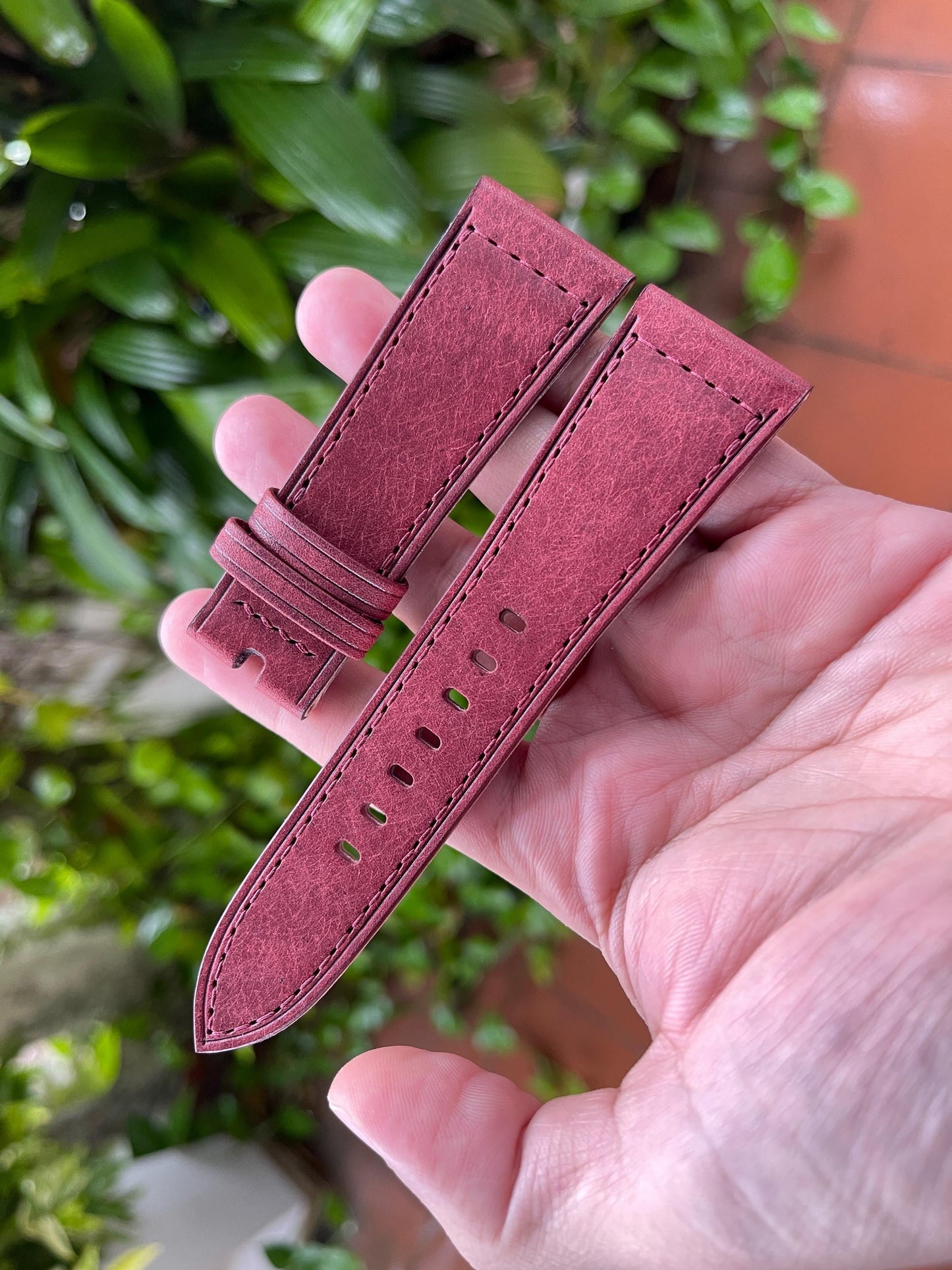 Pueblo Leather Watch Strap for Panerai, Multiple Color Options