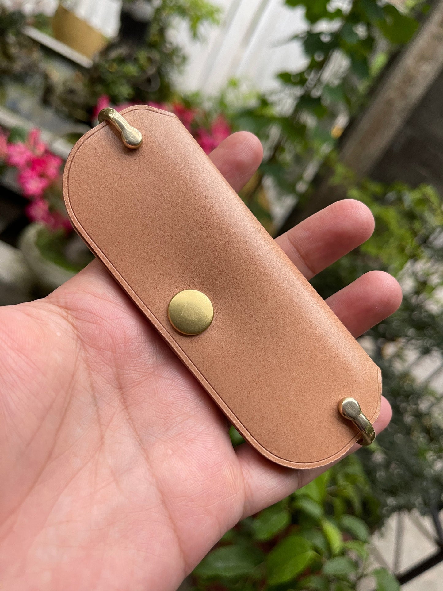 Shell Cordovan Key Folder